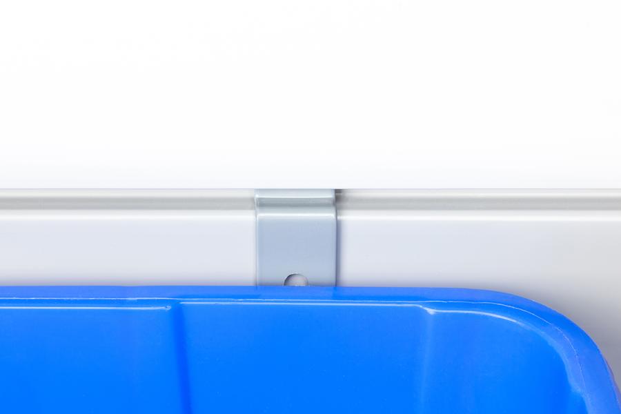 CrownWall Small Metal Bin Hooks (1 pair) (50 per box)