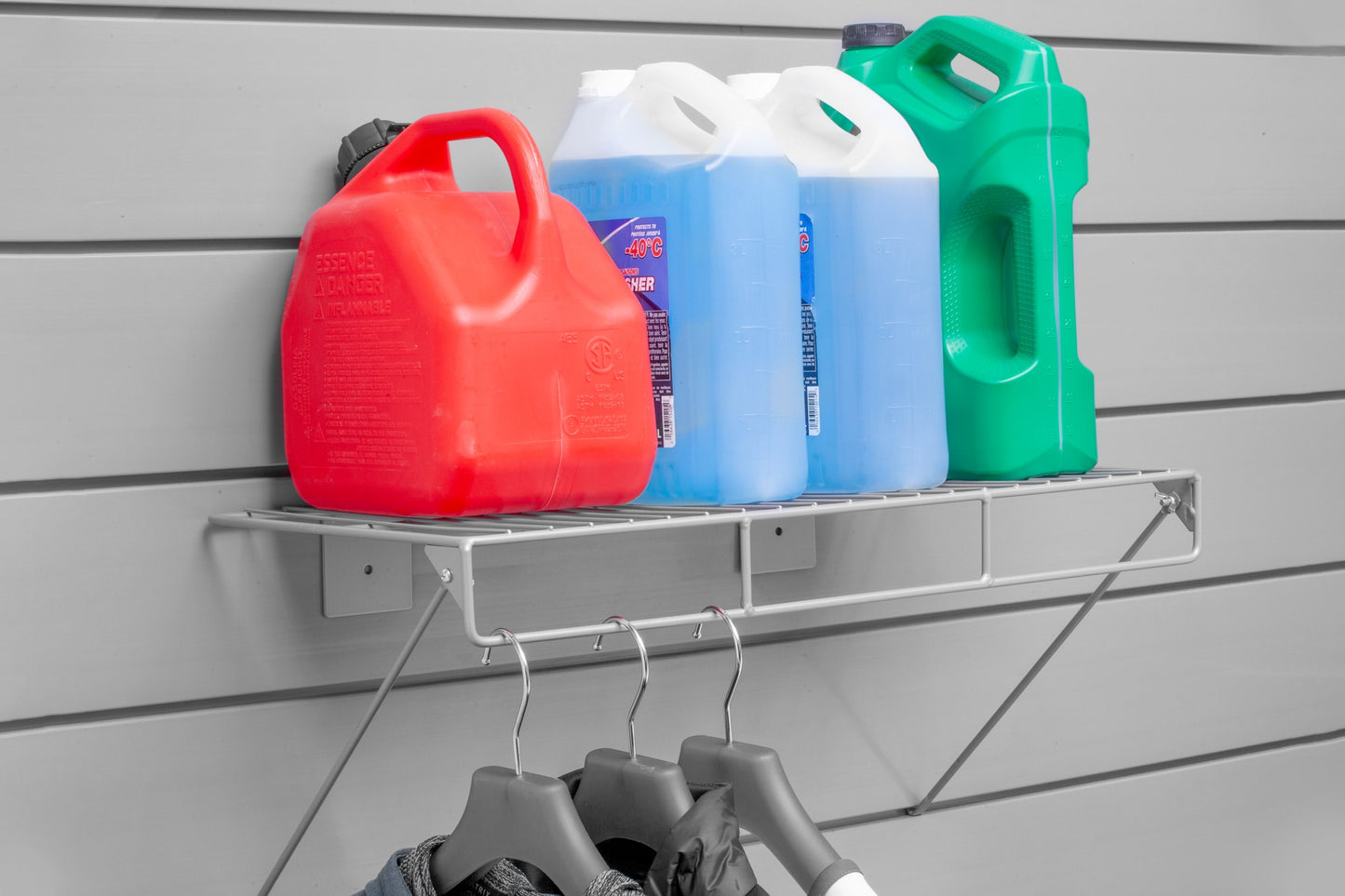 CrownWall 12" x 24" Wire Shelf with Rail (6 per box)