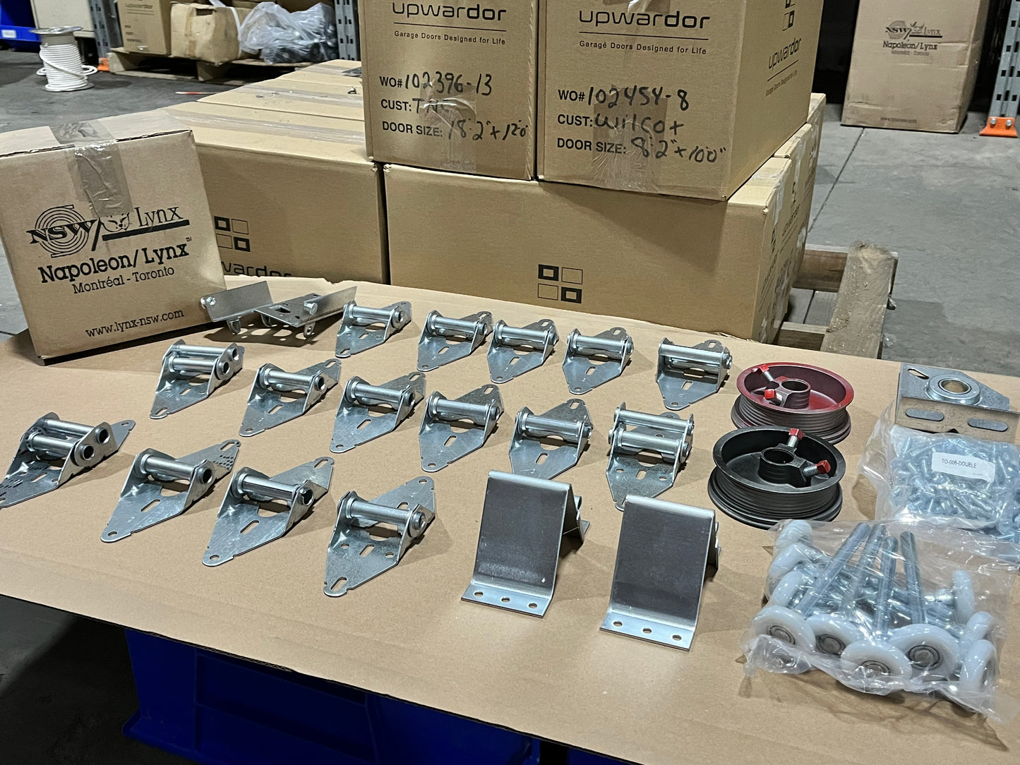 12'-18' X 7' 4 SECTION HARDWARE BOX