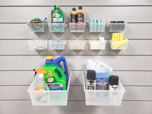 12 Piece Plastic Bin Kit