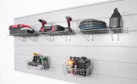SHELF AND BASKET KIT  3 x 24"x12" SHELF, 2 x 15"x11" MEDIUM BASKET