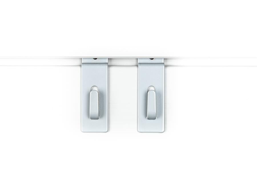 CrownWall Small Metal Bin Hooks (1 pair) (50 per box)