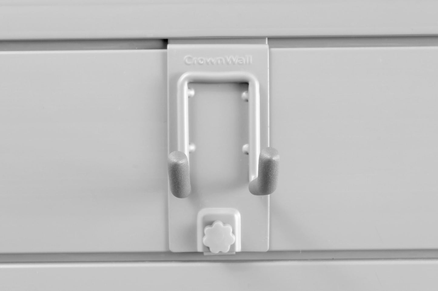 CrownWall 4" Locking Double Hook (10 per box)