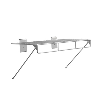 CrownWall 12" x 24" Wire Shelf with Rail (6 per box)