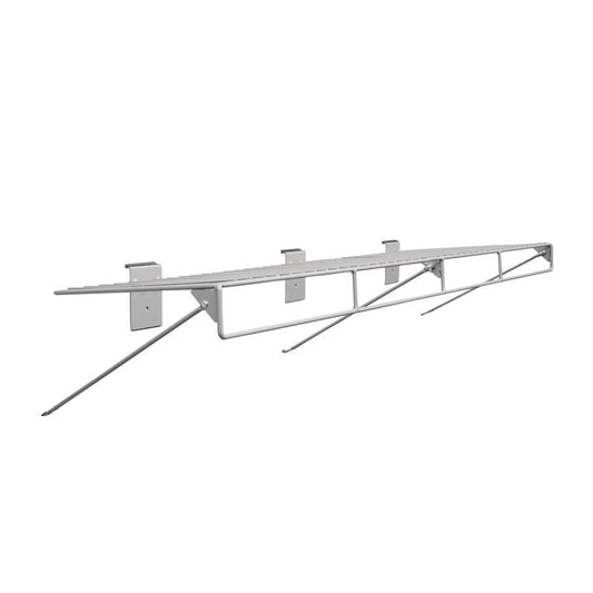 CrownWall 12" x 48" Wire Shelf with Rail (5 per box)